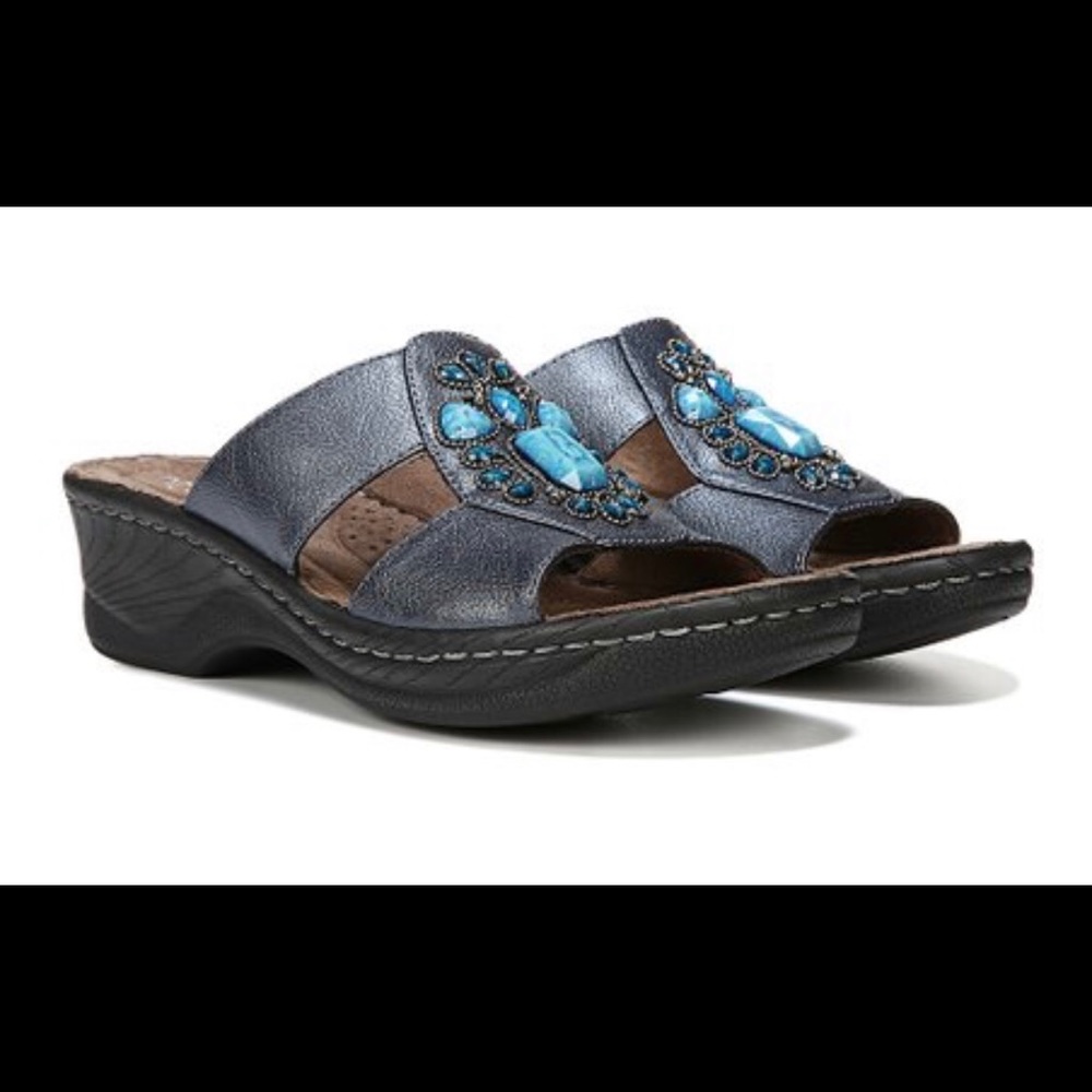 Natural Soul - Saymore Blue Sandal 👡